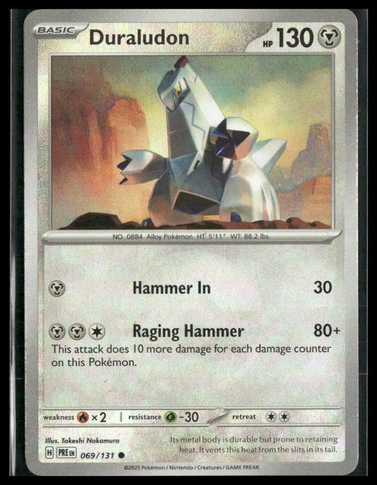 Duraludon (Poke Ball) #069/131 Prismatic Evolutions NM