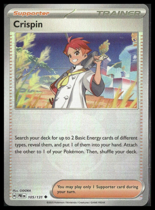 Crispin (Poke Ball) #105/131 Prismatic Evolutions NM