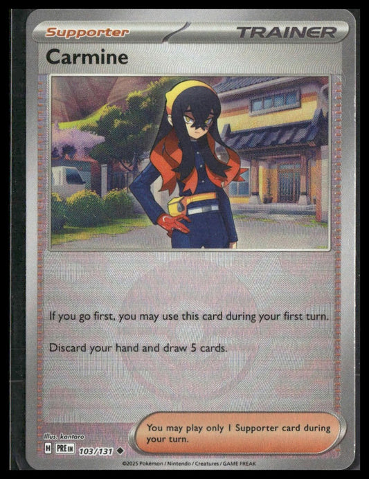 Carmine (Poke Ball) #103/131 Prismatic Evolutions NM