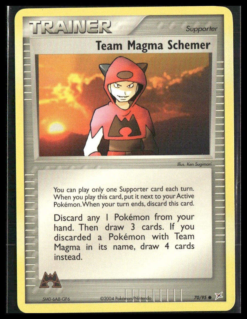 Team Magma Schemer #70/95 Team Magma vs Team Aqua VLP