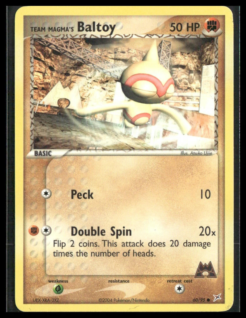 Team Magma's Baltoy #60/95 Team Magma vs Team Aqua LP