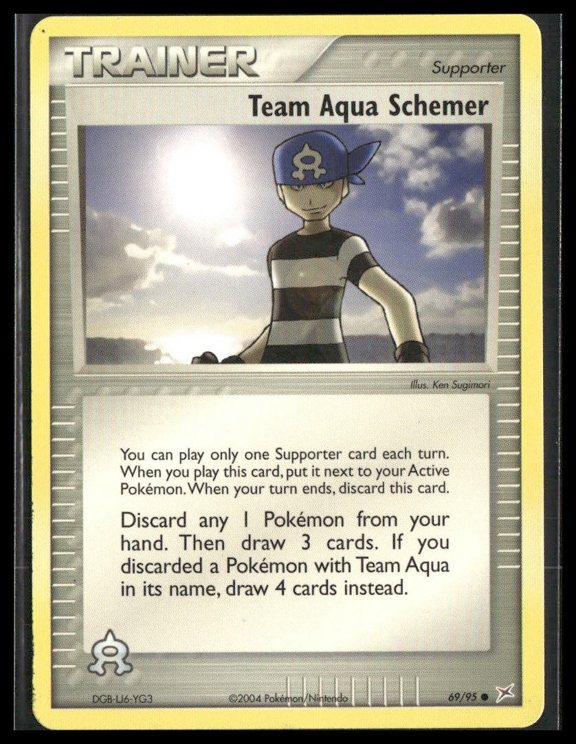 Team Aqua Schemer #69/95 Team Magma vs Team Aqua MP