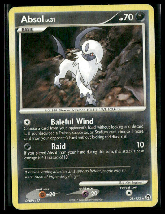 Absol #21/132 Secret Wonders MP