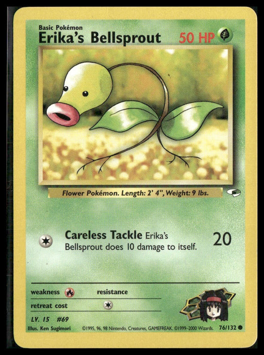 Erika's Bellsprout #076/132 Gym Heroes LP