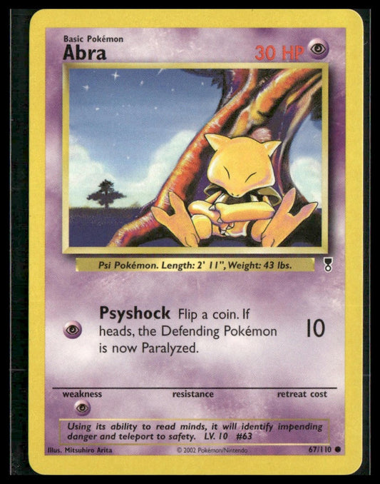 Abra #067/110 Legendary Collection LP