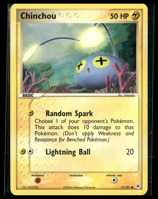 Chinchou #57/101 Hidden Legends LP