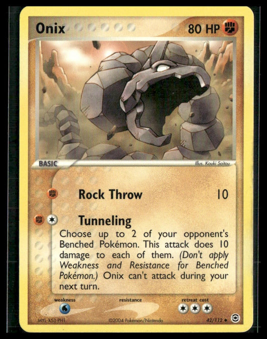 Onix #42/112 FireRed & LeafGreen LP