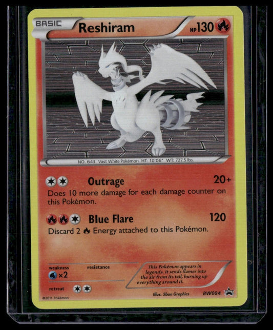 Reshiram #BW004 Black and White Promos NM