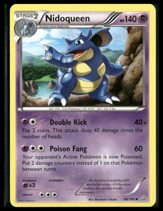 Nidoqueen #68/160 XY - Primal Clash LP