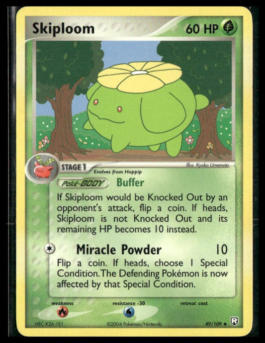 Skiploom #49/109 Team Rocket Returns LP