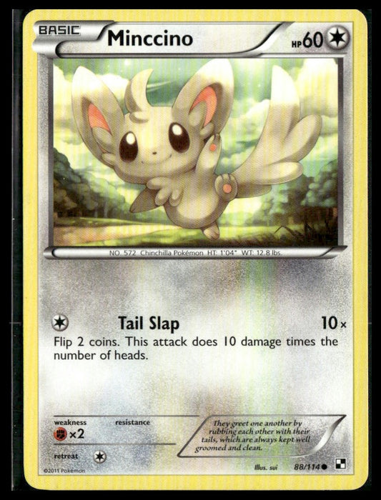 Minccino #88/114 Black and White LP