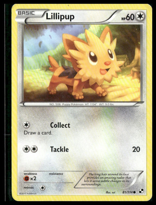 Lillipup #81/114 Black and White LP