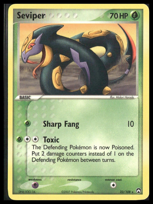 Seviper #23/108 Power Keepers NM