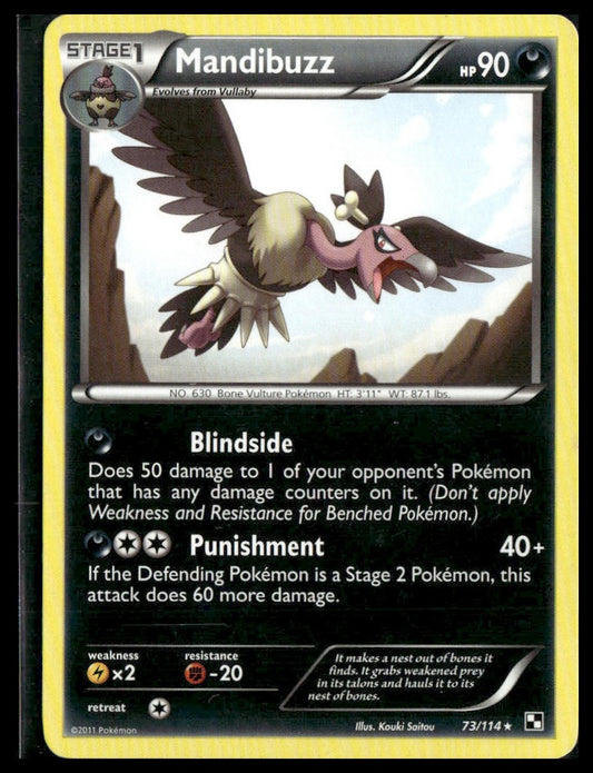 Mandibuzz #73/114 Black and White MP