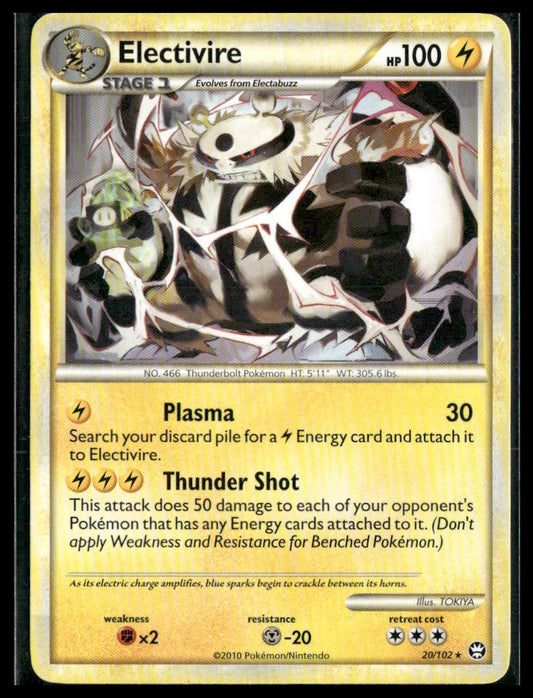 Electivire #20/102 Triumphant MP
