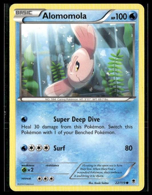 Alomomola #22/119 XY - Phantom Forces LP