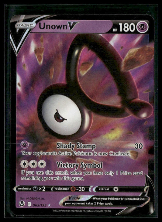 Unown V #SWSH300 Sword & Shield Promo Cards NM
