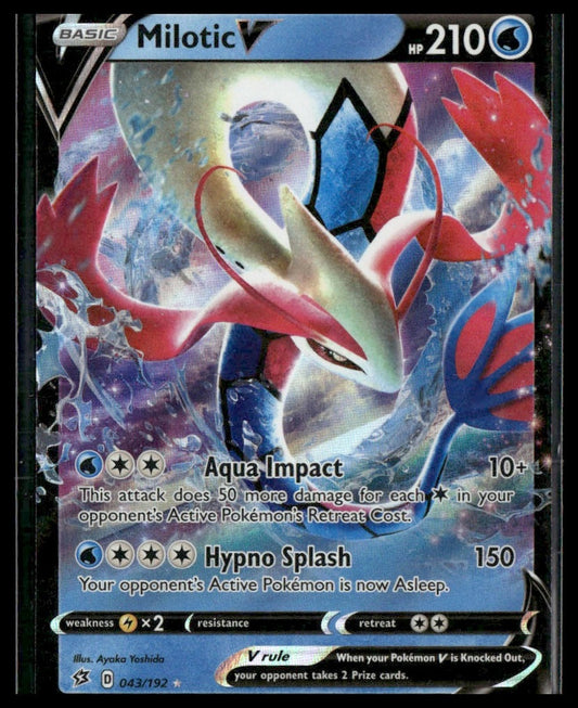 Milotic V #043/192 Rebel Clash NM