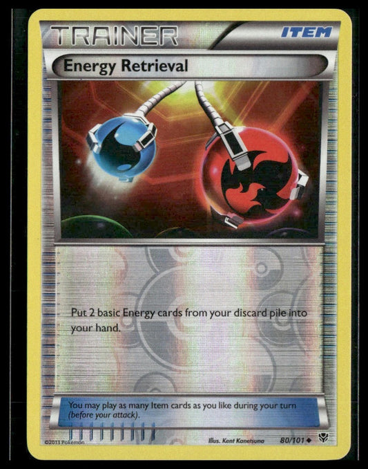 Energy Retrieval #80/101 Reverse Holo Plasma Blast LP