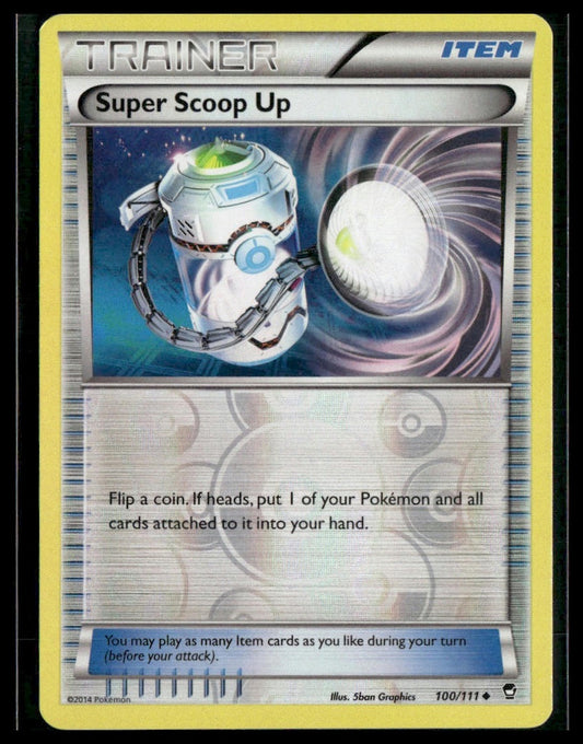 Super Scoop Up #100/111 Reverse Holo XY - Furious Fists LP