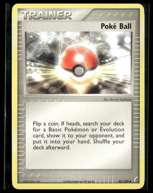 Poke Ball #82/100 Crystal Guardians LP