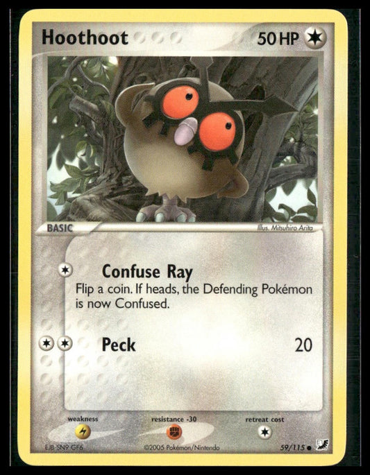 Hoothoot #59/115 Unseen Forces NM