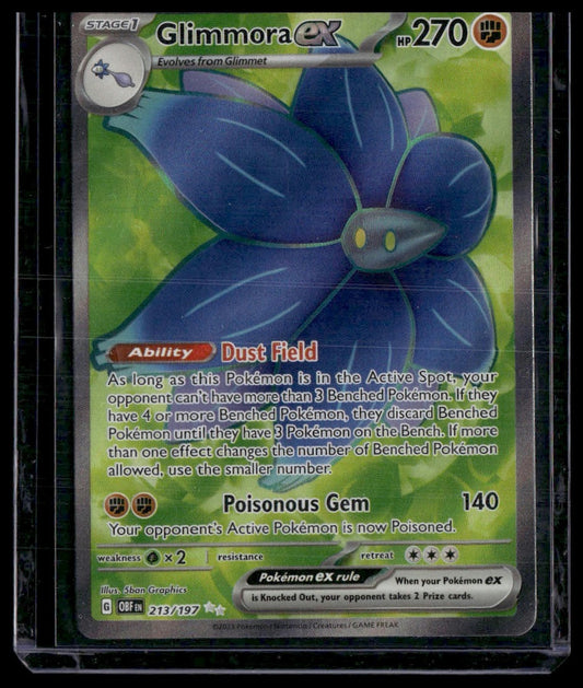 Glimmora ex #213/197 Obsidian Flames NM