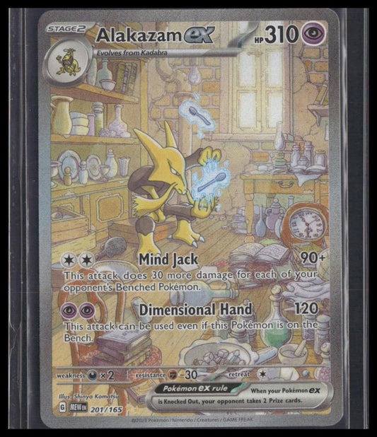 Alakazam ex #201/165 Scarlet & Violet 151 NM