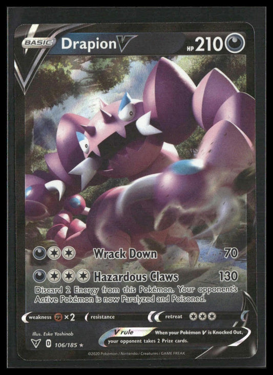 Drapion V #106/185 Vivid Voltage NM