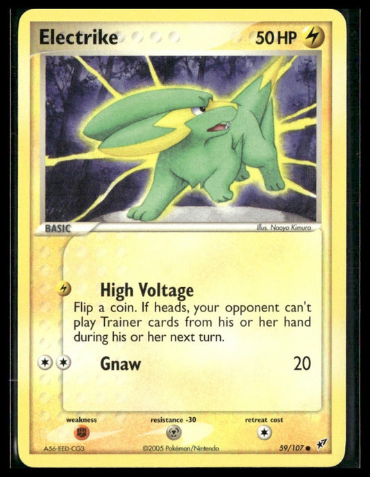 Electrike #59/107 Deoxys NM