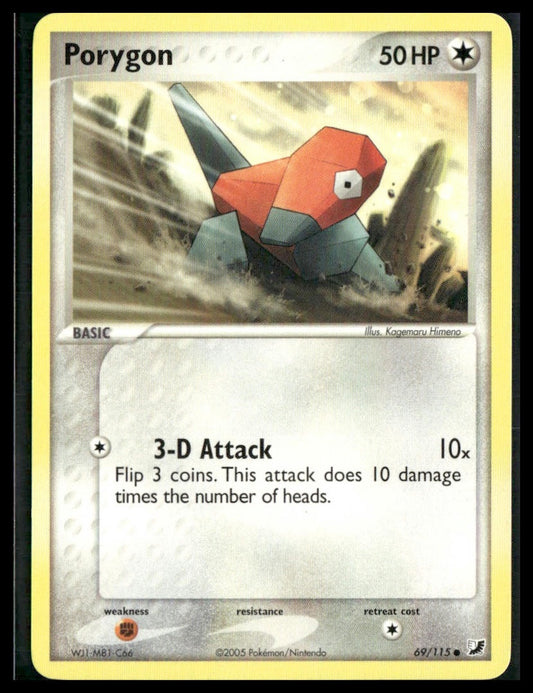Porygon #69/115 Unseen Forces VLP