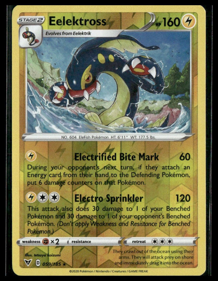 Eelektross #059/185 Reverse Holo Vivid Voltage LP