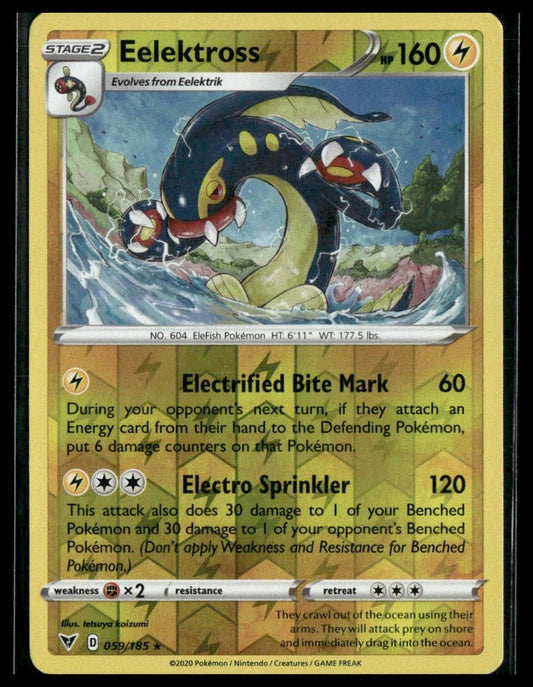 Eelektross #059/185 Reverse Holo Vivid Voltage LP