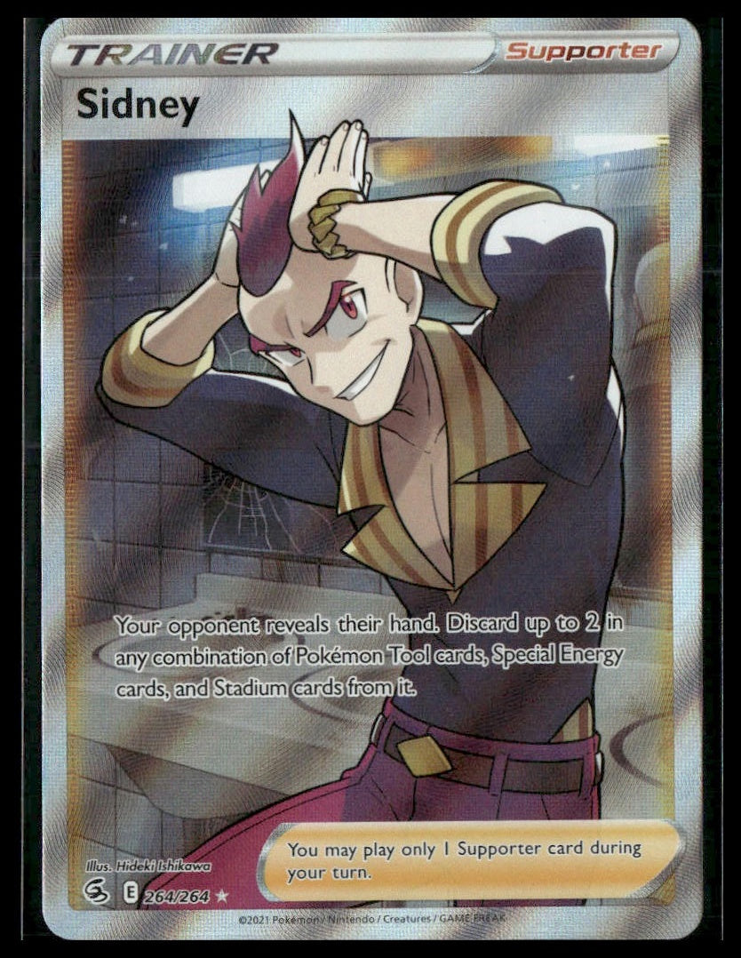 Sidney (Full Art) #264/264 Fusion Strike NM