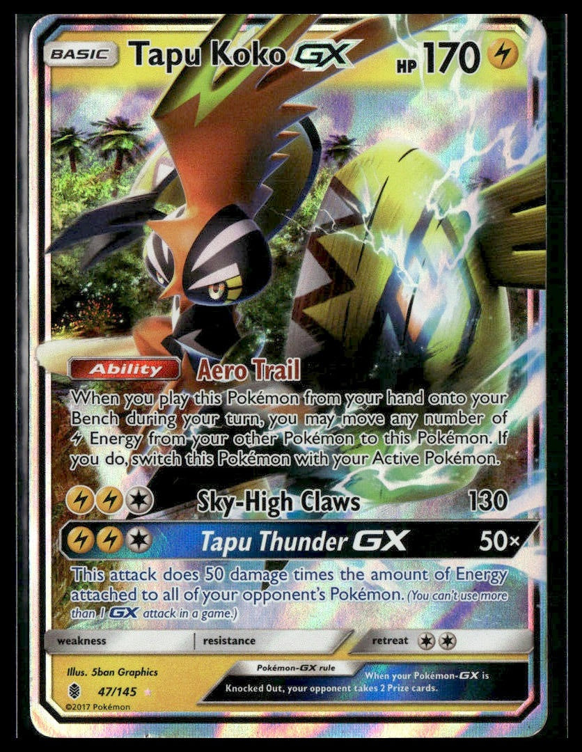 Tapu Koko GX #SM50 SM Promos MP