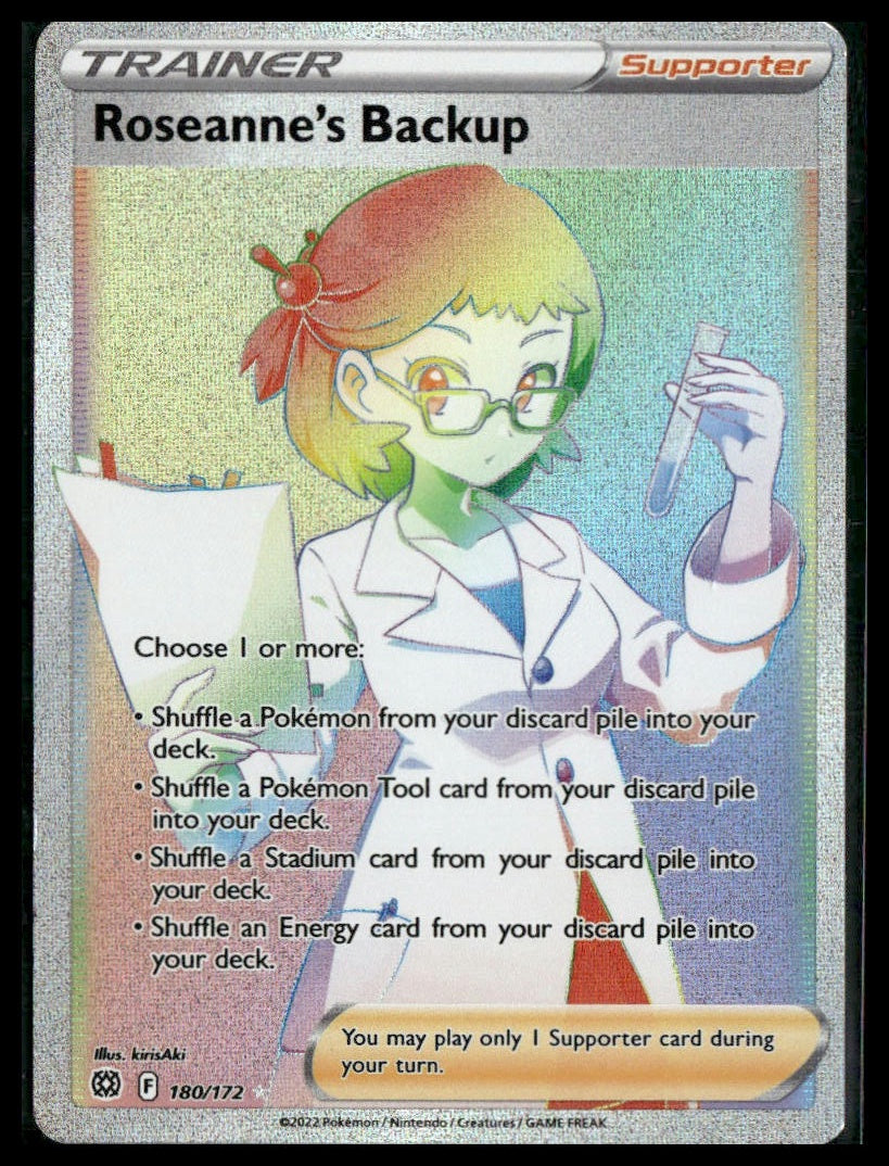 Roseanne's Backup (Secret) #180/172 Brilliant Stars NM