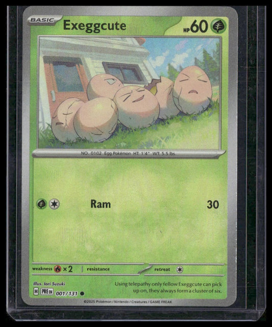 Exeggcute (Master Ball) #001/131 Prismatic Evolutions NM