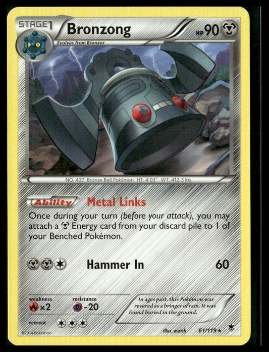 Bronzong #61/119 Phantom Forces NM