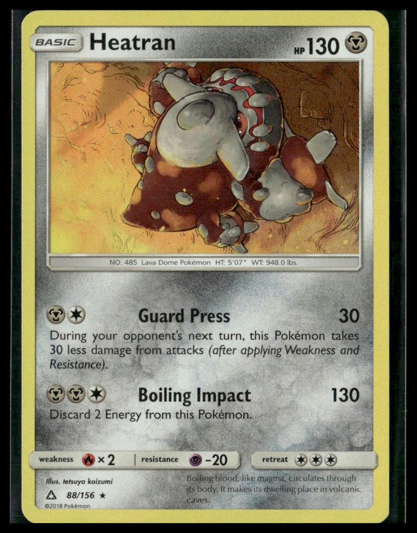 Heatran #88/156 Holo Ultra Prism VLP