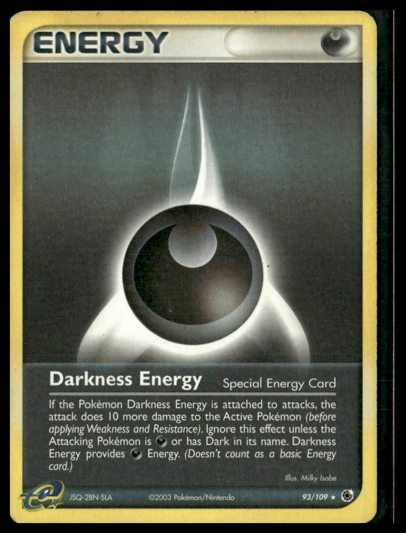Darkness Energy (Special) #93/109 Ruby and Sapphire LP
