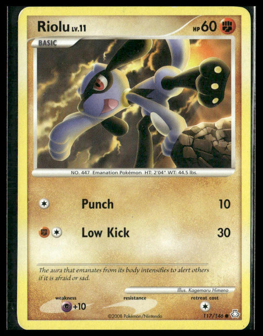 Riolu #117/146 Legends Awakened MP