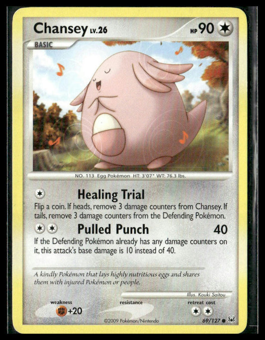 Chansey #69/127 Platinum MP