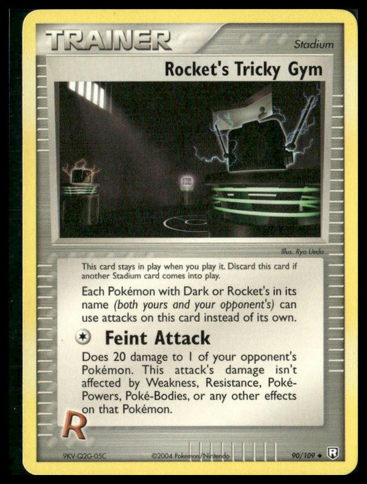 Rocket's Tricky Gym #90/109 Team Rocket Returns LP
