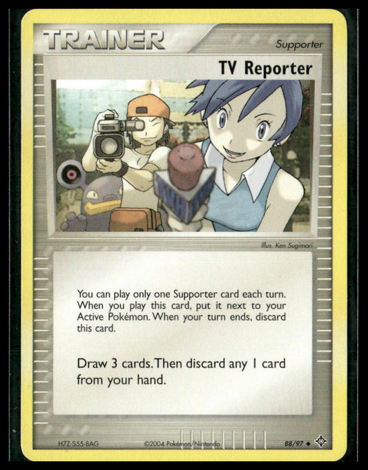 TV Reporter #88 EX Battle Stadium LP