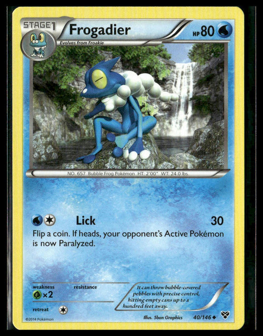Frogadier #40/146 XY Base Set VLP