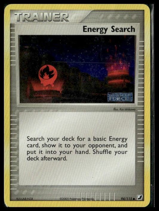 Energy Search #94/115 STAMP Unseen Forces MP