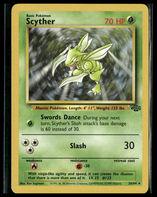 Scyther #26/64 Jungle VLP