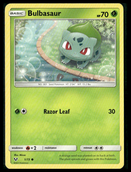 Bulbasaur #1/73 Shining Legends LP