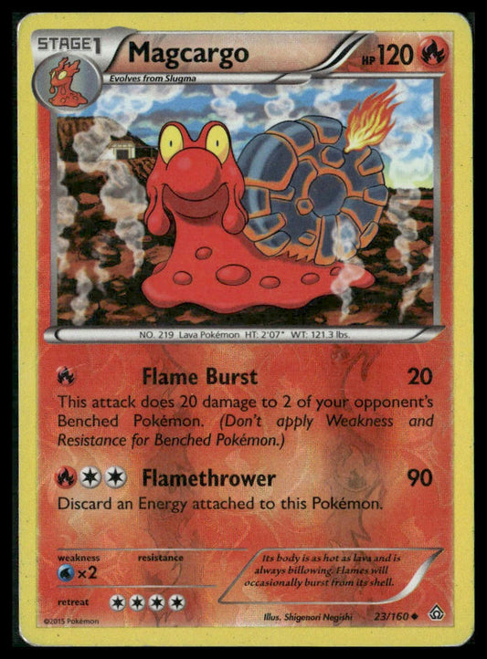 Magcargo #23/160 Reverse Holo XY - Primal Clash MP