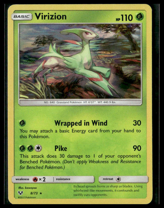 Virizion #8/73 Shining Legends LP
